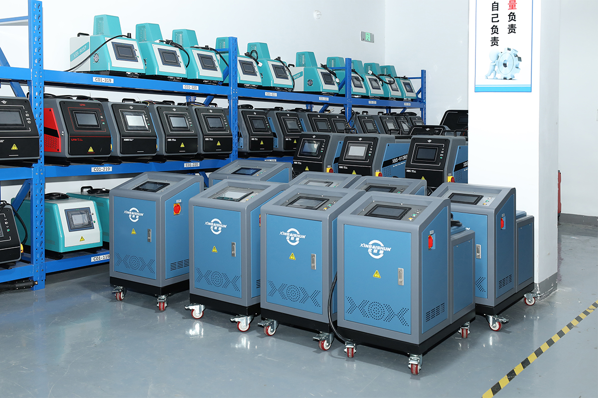 hot glue dispenser warehouse section